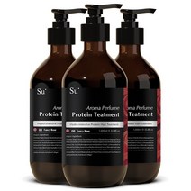 수오가닉 퍼퓸 트리트먼트 팬시로즈 1000ml 3개