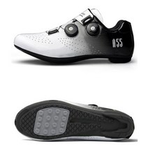 로드자전거 2022 사이클링 신발 Mtb 로드 바이크 부츠 미끄럼 방지 남성 산악 자전거 플랫 스니커즈 SPD, 03 Pro White(Rubber)_07 8.5