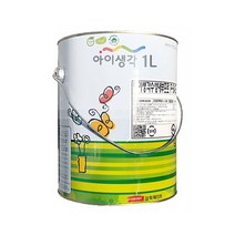 삼화페인트 아이생각 내부프로 1L, 아이보리/베이지 1012E