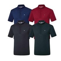 콜핑 가볍고 시원하며 쾌적한 착용감을 주는 남성 반팔 집업 티셔츠 KST0558M