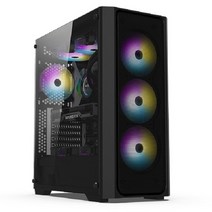 BRAVOTEC SWORD S830 RGB 타이탄 글래스 블랙케이스