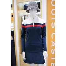 루이까스텔 골프의류 2022 F/W 가을 겨울 상품 여성 3도 뎅깡 반집업 티셔츠