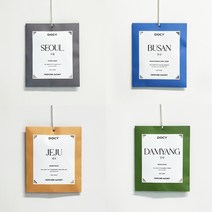 DOCY 도시 퍼퓸 샤쉐 방향제 4scents (서울/부산/제주/담양), 도시 퍼퓸 샤쉐 서울 1개