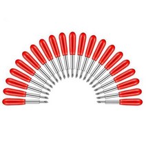 250Pcs 45 Degree For Roland Cutting Plotter Vinyl Knife High Hardness Tungsten Machine Tool, 01 red  silver