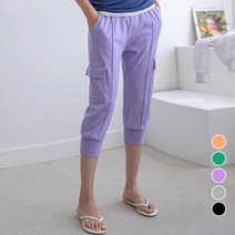 [나크21] (55~120) 비비드 카고포켓 7부 조거팬츠 KO12-P-06