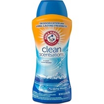 암앤헤머 고체 섬유유연제 퓨리파잉 워터 미국 Arm n Hammer solid Fabric Softener Purifying Waters 1.07kg 향기부스터