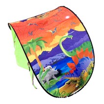 겨울 원더랜드 & 유니콘 공룡 섬 마법의 텐트 드림 침대 어린이용 침실 게임 wi, 01 Dinosaur Paradise