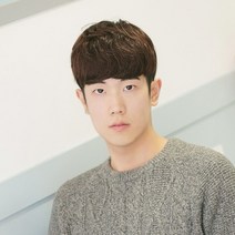 위그몰 부분가발 투블럭 소프트 스왈로펌, 1개, 내츄럴브라운