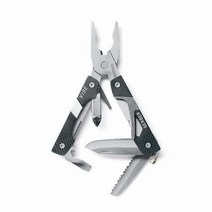 거버 Gerber Vise 키체인 사이즈 멀티 툴 6.1cm(2.4인치) 닫힘 블랙