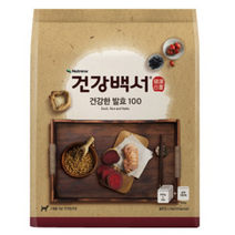 뉴트리나 건강백서 전연령용 건강한 발효 100 사료, 5개, 2.5kg, 오리