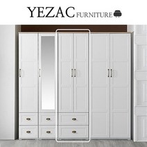 라인 리아 프로방스 투서랍 옷장 BS03, 크림화이트