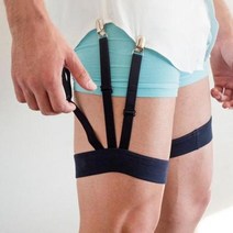 셔츠 가터 벨트 와이셔츠 고정 빠짐방지 셔츠스테이 2P, 더블유2p, 상세페이지 참조2