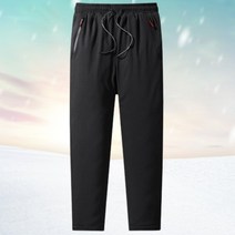 겨울 기모 솜바지 방한 밴딩 팬츠 츄리닝 작업복 골프 등산 보온바지