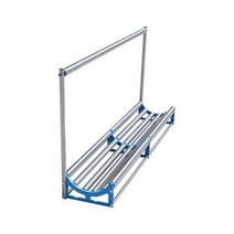 원단롤러 롤받침대 거치대 봉제공장 패브릭 의류 시트, 단일 섹션 길이 1.5m