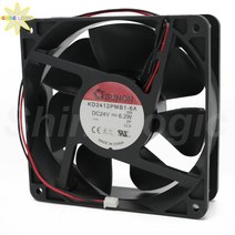 1Pcs 새로운 SUNON KD2412PMB1-6A DC24V 6.2W 120*120*38MM 12038 2Pin 서버 냉각 팬 Ups 전기 캐비닛, 한개옵션0