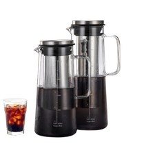 ANKRIC 콜드브루 커피메이커 콜드브루 커피포트 가정용 드립커피 유리포트 1.4L, 1000ML
