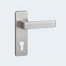 도무스 모티스락 중문방문손잡이 M4711 NI (일체형) 니켈 방문손잡이 도무스 모티스레버 방문고리 안방 화장실 중문 문손잡이, 72x45, 72x45