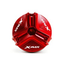 YAMAHA XMAX 250 300 XMAX300 XMAX250 207- 오토바이 액세서리 브레이크 액 탱크 유체 커버 오일 필러 캡, 11 Oil Filler Cap-Red