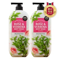 LG생활건강 온더바디 수퍼보타닉 로즈 버베나 바디워시 900ml, 수퍼보타닉 로즈 버베나바디워시