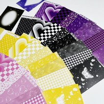 갓샵 탑로더 포카 바인더 대지 속지 세트 포토카드 꾸미기, 옐로우