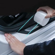 차량용 기스방지 긁힘방지 투명 테이프 7cm, 7cm 3m