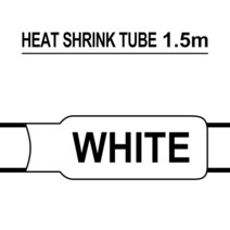 Brother HSe-211 용 IBOQVZG 검정색 221 231 241 611 621 631 641 P touch Labeller 열 수축 튜브 라벨 테, 01 Black on White_05 24mm