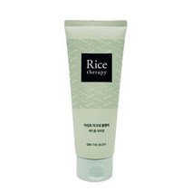 [트윈스몰] 온더바디 라이스테라피 어성초 아크네 클렌저 150ml (여드름 피부용), 1개