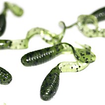 트리플 그럽웜 2인치 2.5인치 3인치웜 쏘가리웜 배스웜 볼락 꺽지, 018, 3인치(10pcs)