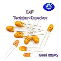 10PCS DIP 탄탈륨 커패시터 16V 25V 35V 50V 0.1 미크로포맷 1 2.2 4.7 10 33 226, 08 16V 68UF 686F