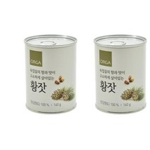 ORGA 간식 [기획]황잣(국산) (140gx2입) 명절 회사 탕비실 캠핑 아이들 선물, 18개