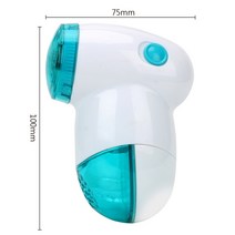 보풀제거기 업소용 세탁소용 보풀제거기 세탁소보풀제거기 고양이털청소기 휴대용 전기 제거제, yz47-블루