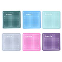 8x8 방안자 미니 커팅매트_1p PVC 칼라 양면 재단판, 그린