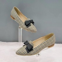 탠디 여성 리본장식 2cm 단화 120026gl