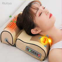 Riutiyo 안마베개 수면참견 안마기 목어깨 안마기 등 허리 마사지기, 안마베개 플러스×1