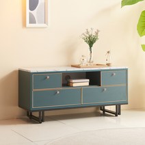 블리스데코 민트 1200 거실장 KDT034_C, 화이트