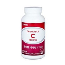 GNC 츄어블 비타민C 100 (125정), 상세 설명 참조