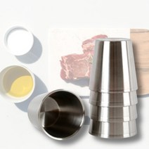 스댕컵 스텐 물컵 이중 스텐레스 업소용 학교 병원 식당 급식 컵, 5_샤틴 이중 스텐 물컵, 상세페이지 참조3