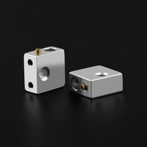 Reprap Makerbot MK7 8 알루미늄 히터 블록 인쇄 헤드 핫 엔드 가열 20*20*10 20x20x10mm 3D 프린터 용, Type A