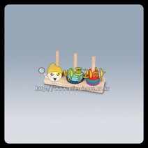 (ART)하노이탑(Tower of Hanoi)칼라10단/KSIC-8073