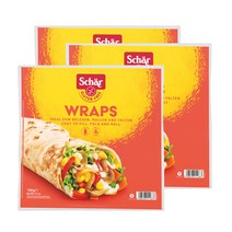 샤르 Schar 글루텐 프리 또띠아 랩 2조각 160g 3팩 유럽직구