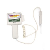 측정기 테스터기 분석기 2 in 1 염소 측정기 PC-101 PH 테스터 PH 및 염소 테스터 수질 테스트 장치 CL2 풀 수족관 측정 30%, 01 Square
