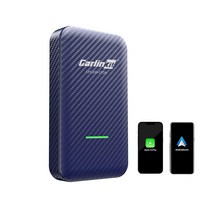 미국발송 2023 Carlinkit 4.0 카플레이 무선 어댑터 2 in 1 지연 없음 자동 링크 플러그 앤 플레이 오리지널 자동차 유선 카플레이 업그레이드 무선 카플레이 안