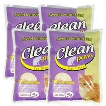 클린파우즈 4L X 4 고양이 배변용품 _ 20230302EA, 쿠팡 1
