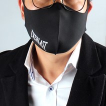 빅사이즈 마스크 얼큰이 특대형 국산 항균마스크 2XL 3XL, 블랙, S-M, 1개