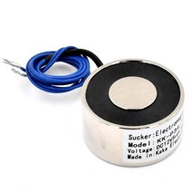 DC 12V 180N 17.7kg(38파운드)/18Kg 흡착 홀딩 서커 원형 전기 자석 솔레노이드 리프팅 실린더 전자석 34 x 18mm155563, 180N 34 x 18mm