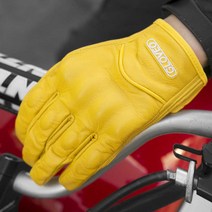 GLOVEO 오토바이 가죽 장갑 스마트폰 터치