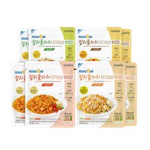 굽네 로드닭 컬리플라워 닭가슴살 볶음밥 200g 4종 혼합 8팩 맛보기, 1set