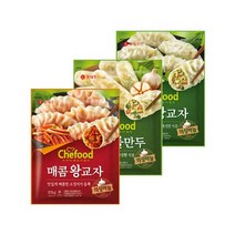 롯데 의성마늘 만두 총 4봉 2봉묶음x2set 3종 택1 고기왕교자 매콤한왕교자 롤만두, 매콤왕교자 315g+315g / 2묶음