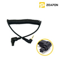 [ZEAPON] 지폰 C3 전동슬라이더 팬헤드 전용 셔터 릴리즈 케이블 / 캐논용