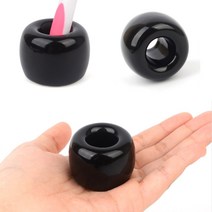 세라믹 칫솔꽂이 검정색 욕실디스펜서 치약꽂이, 파란색